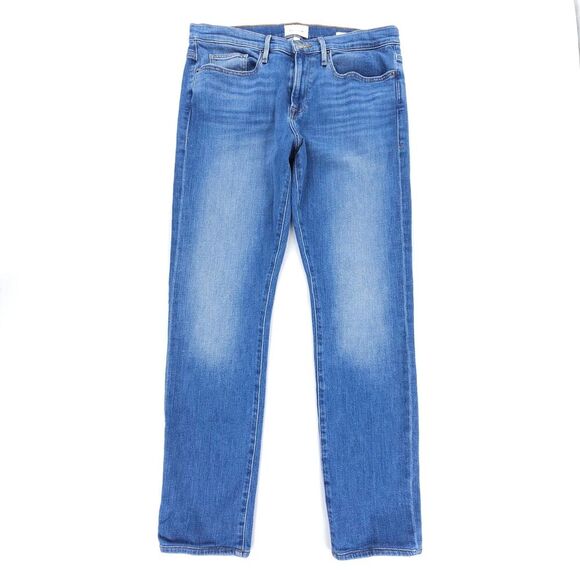 FRAME L'Homme Slim Jeans Jaden 34x32 Minimal Quiet Luxury Old Money Essential - Picture 1 of 8